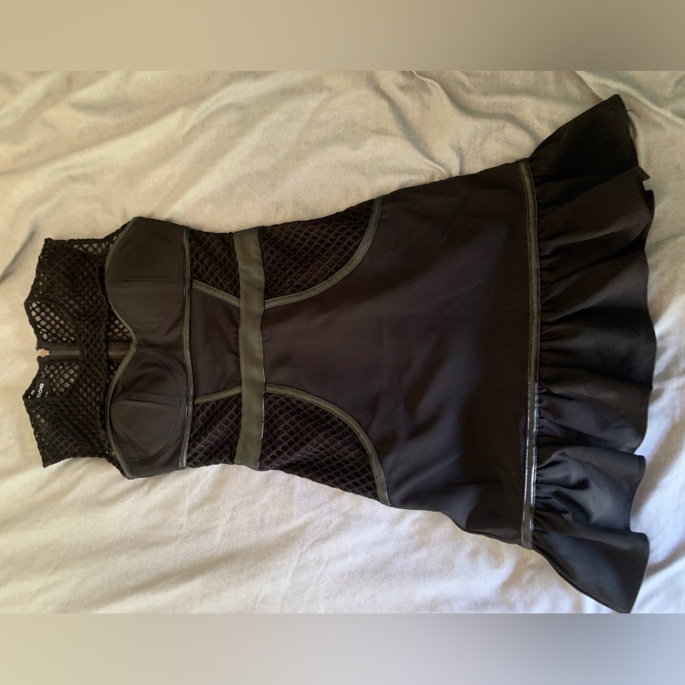 Bebe black mini dress